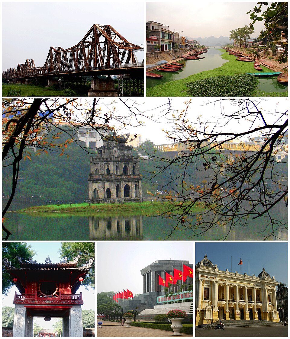 Ponto Turístico Mercado Dong Xuan em Hanói