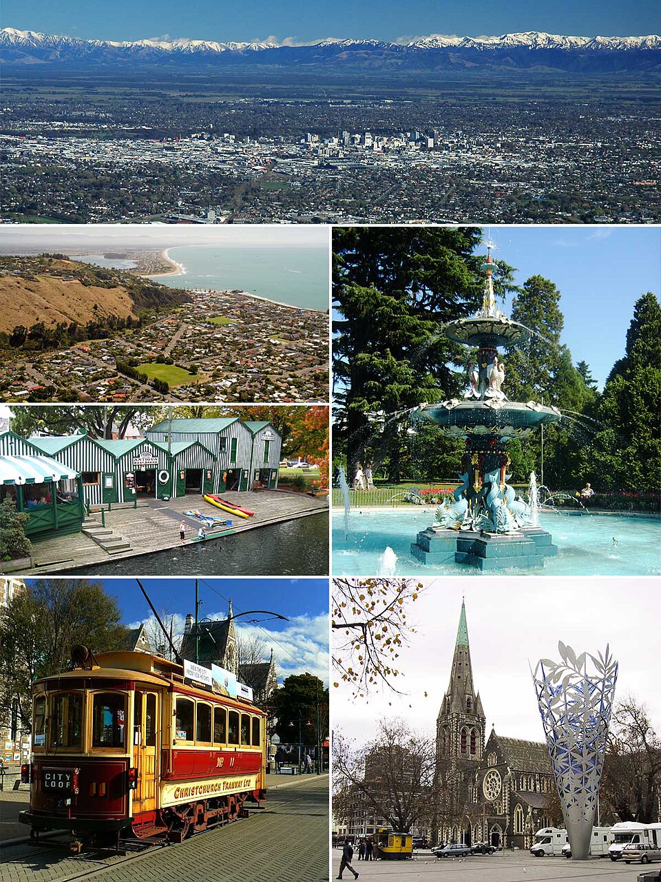 Ponto Turístico Museu de Canterbury em Christchurch