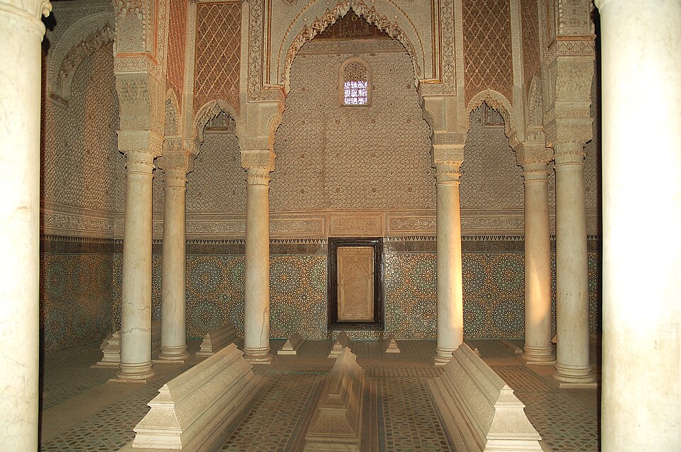 Ponto Turístico Tumbas Saadianas em Marrakech
