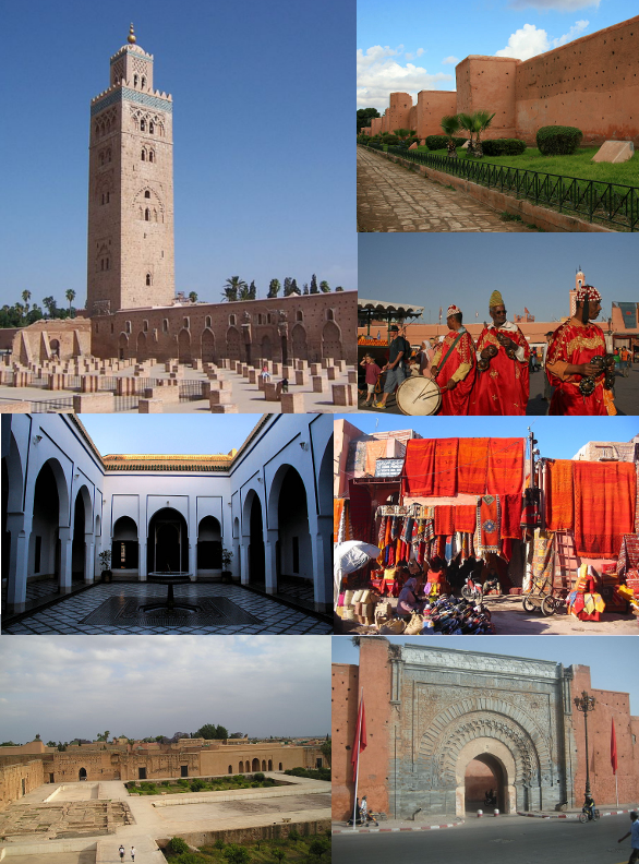 Ponto Turístico Palácio El Badi em Marrakech