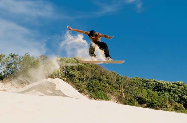Ponto Turístico Sandboarding em Merzouga (Deserto do Saara)