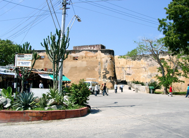 Ponto Turístico Forte Jesus em Mombasa