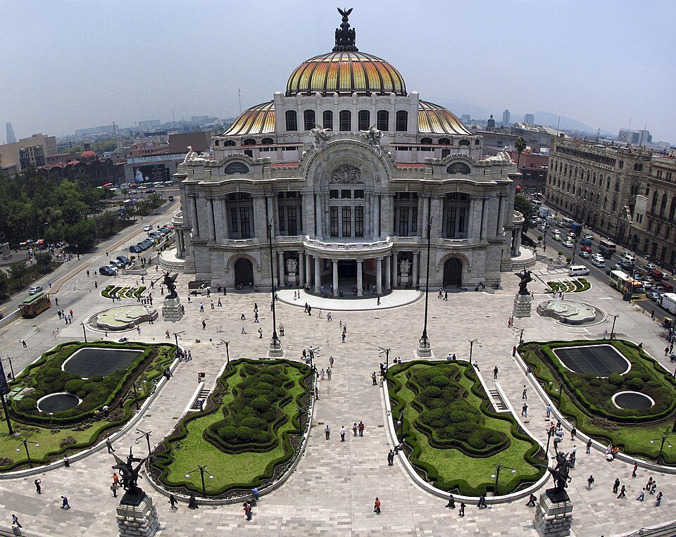 Ponto Turístico Palacio de Bellas Artes em Cidade do México