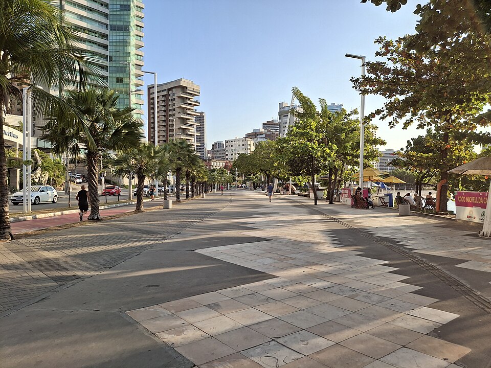 Ponto Turístico Avenida Beira Mar em Fortaleza