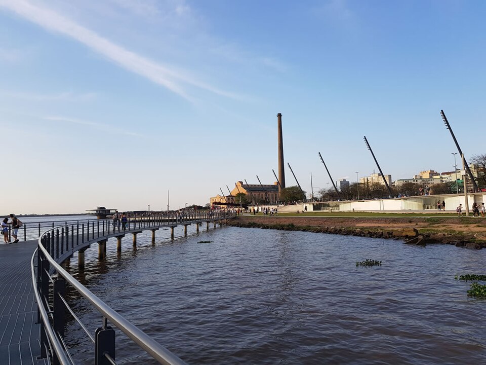 Ponto Turístico Orla do Guaíba em Porto Alegre