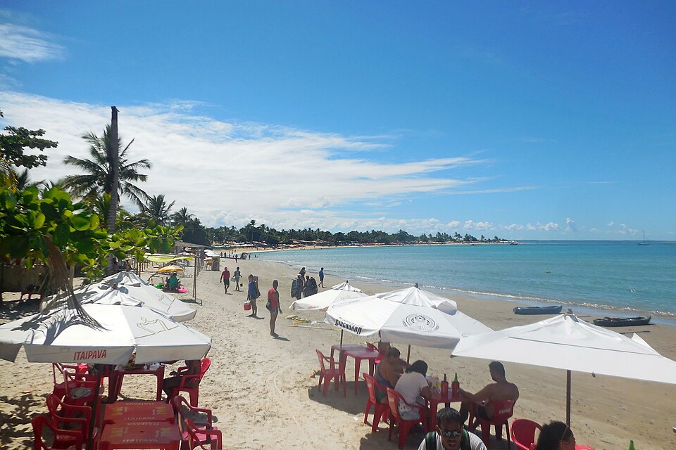 Ponto Turístico Praia de Coroa Vermelha em Porto Seguro