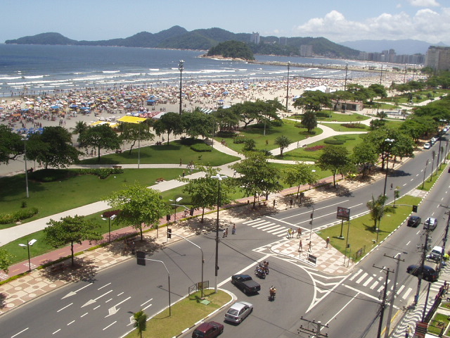Ponto Turístico Canais de Santos e Jardins da Orla em Santos