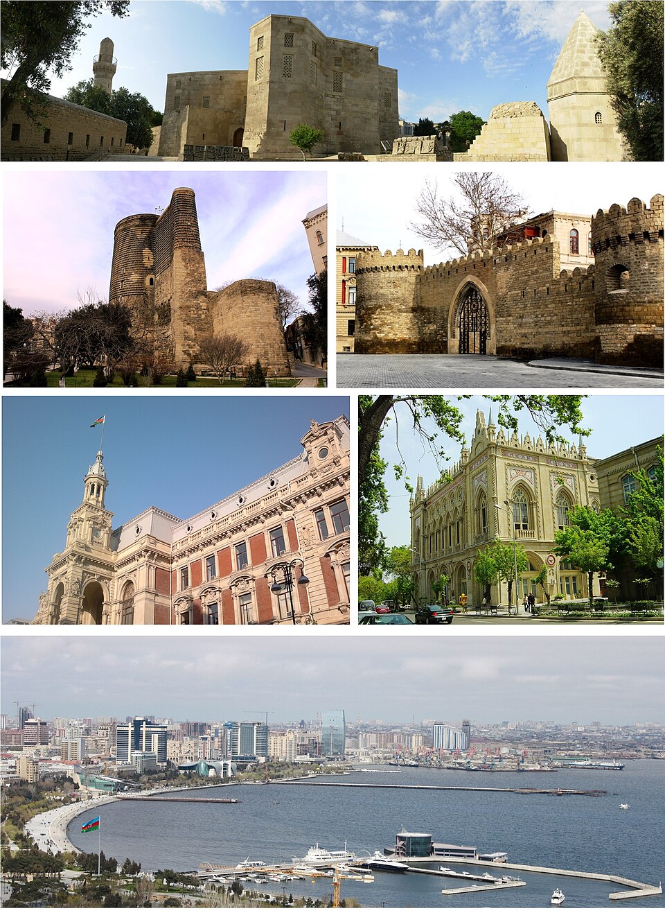 Ponto Turístico Cidade Velha de Bacu (Icherisheher) em Bacu