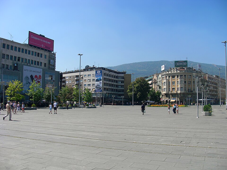 Ponto Turístico Estátua do Guerreiro no Cavalo (Macedônia) em Skopje
