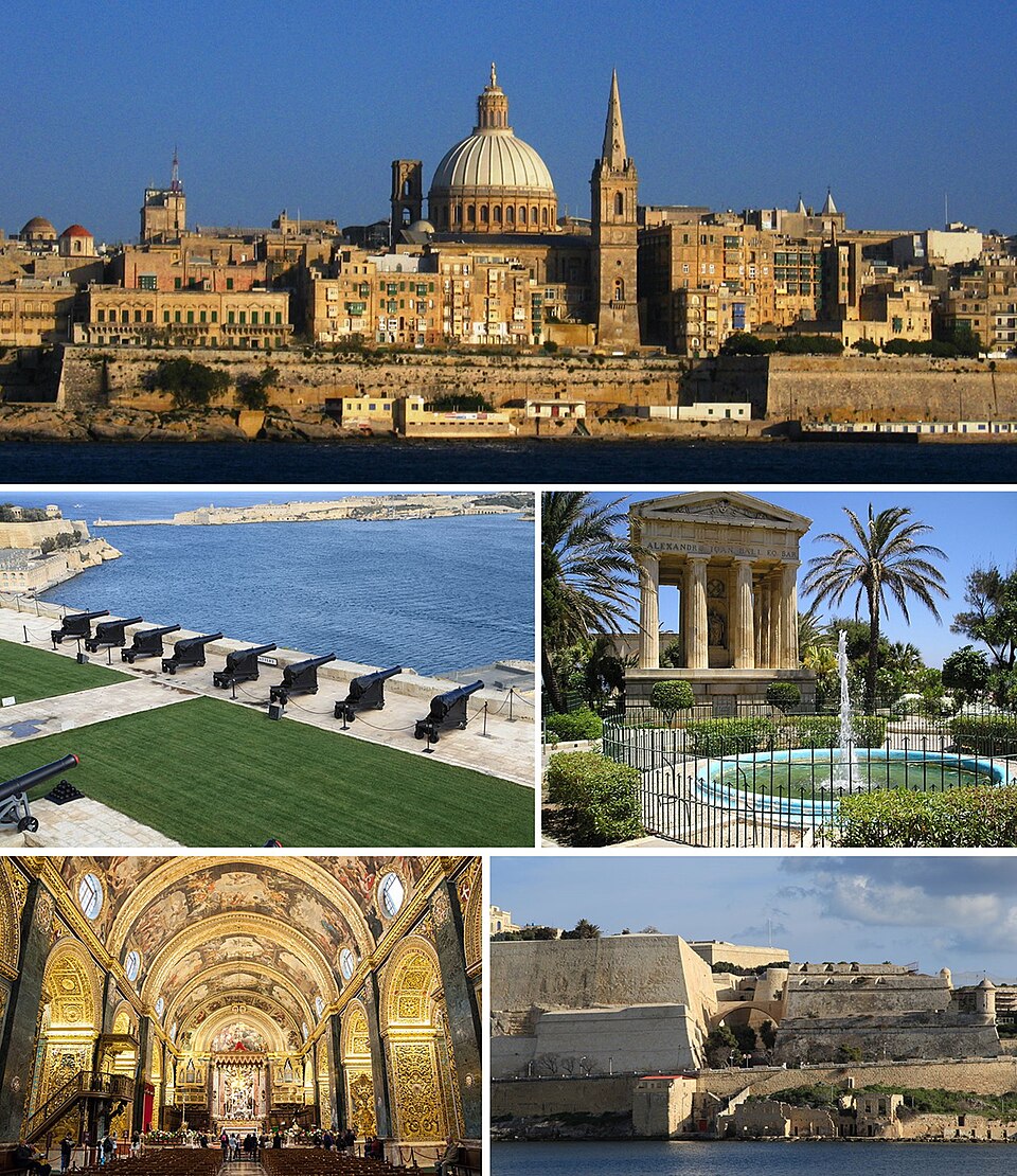 Ponto Turístico Grande Porto de Malta (Grand Harbour) em Valeta