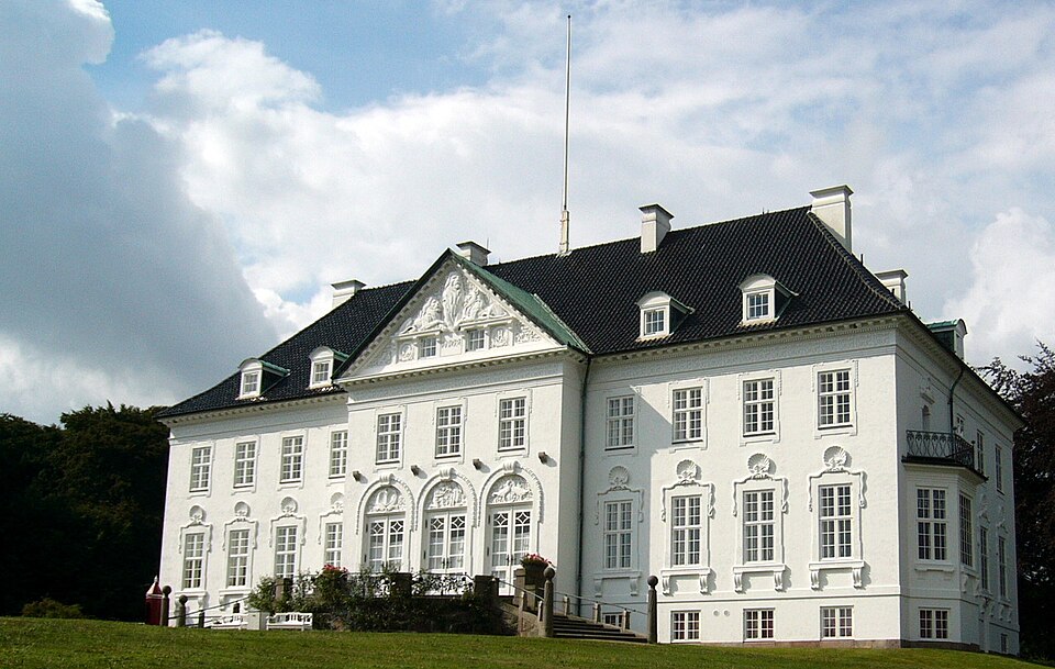 Ponto Turístico Palácio de Marselisborg (Marselisborg Slot) em Aarhus