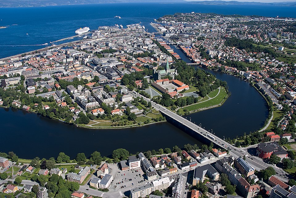 Ponto Turístico Fortaleza de Kristiansten em Trondheim