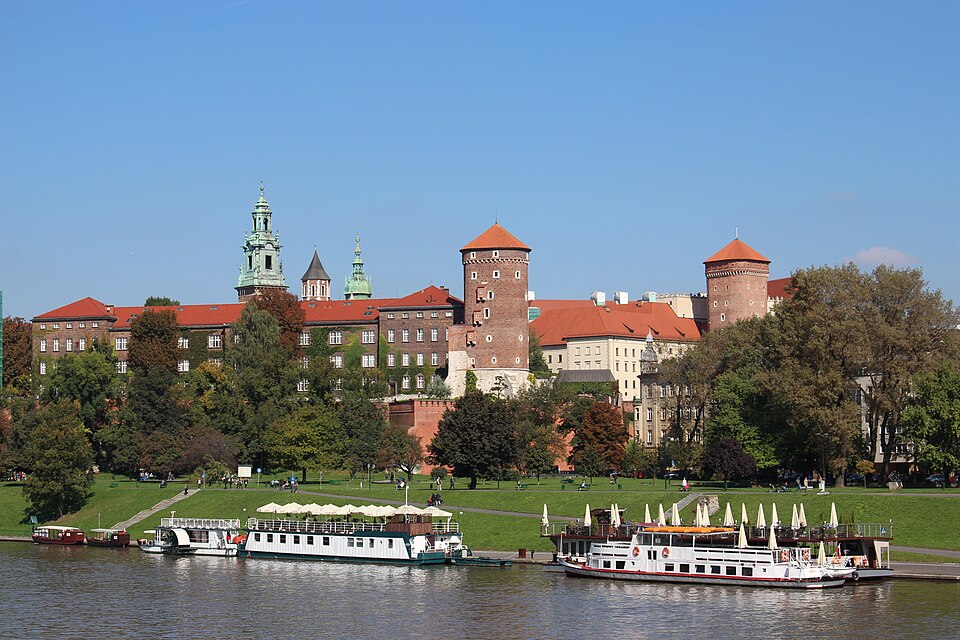 Ponto Turístico Castelo Real de Wawel em Cracóvia