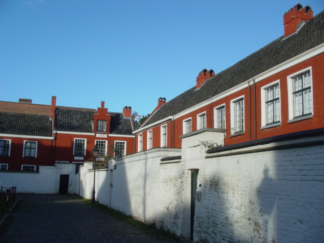 Ponto Turístico Beguinage de Bruges (Begijnhof) em Bruges
