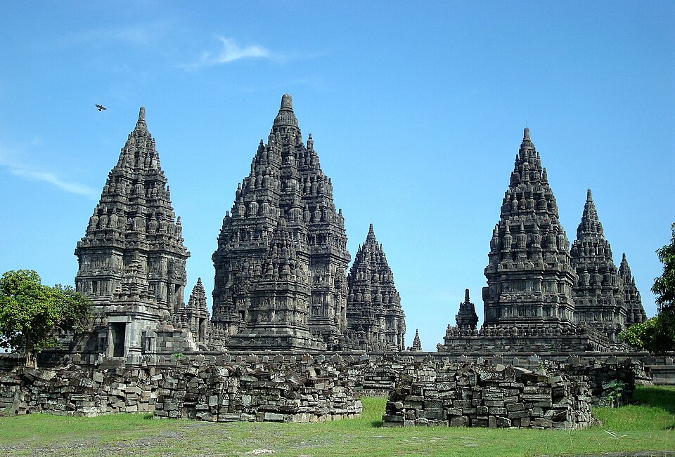 Ponto Turístico Templo de Prambanan em Yogyakarta