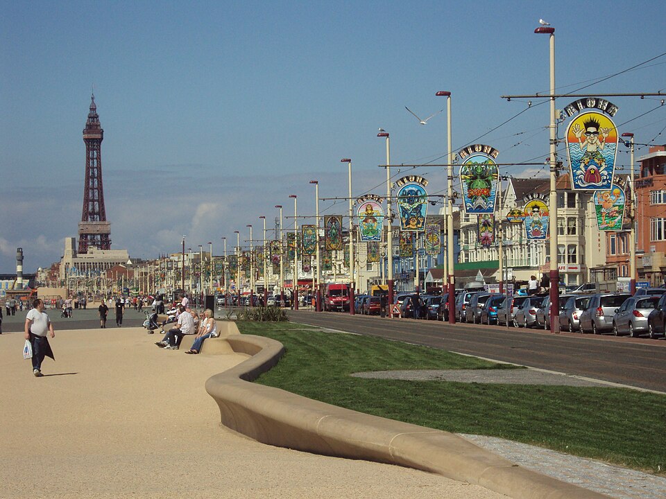 Ponto Turístico Píer Norte de Blackpool (North Pier) em Blackpool