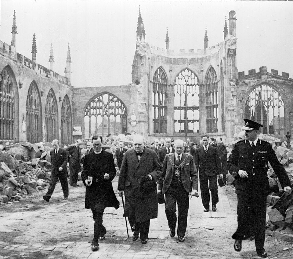 Ponto Turístico Ruínas da Catedral de Coventry (Antiga) em Coventry