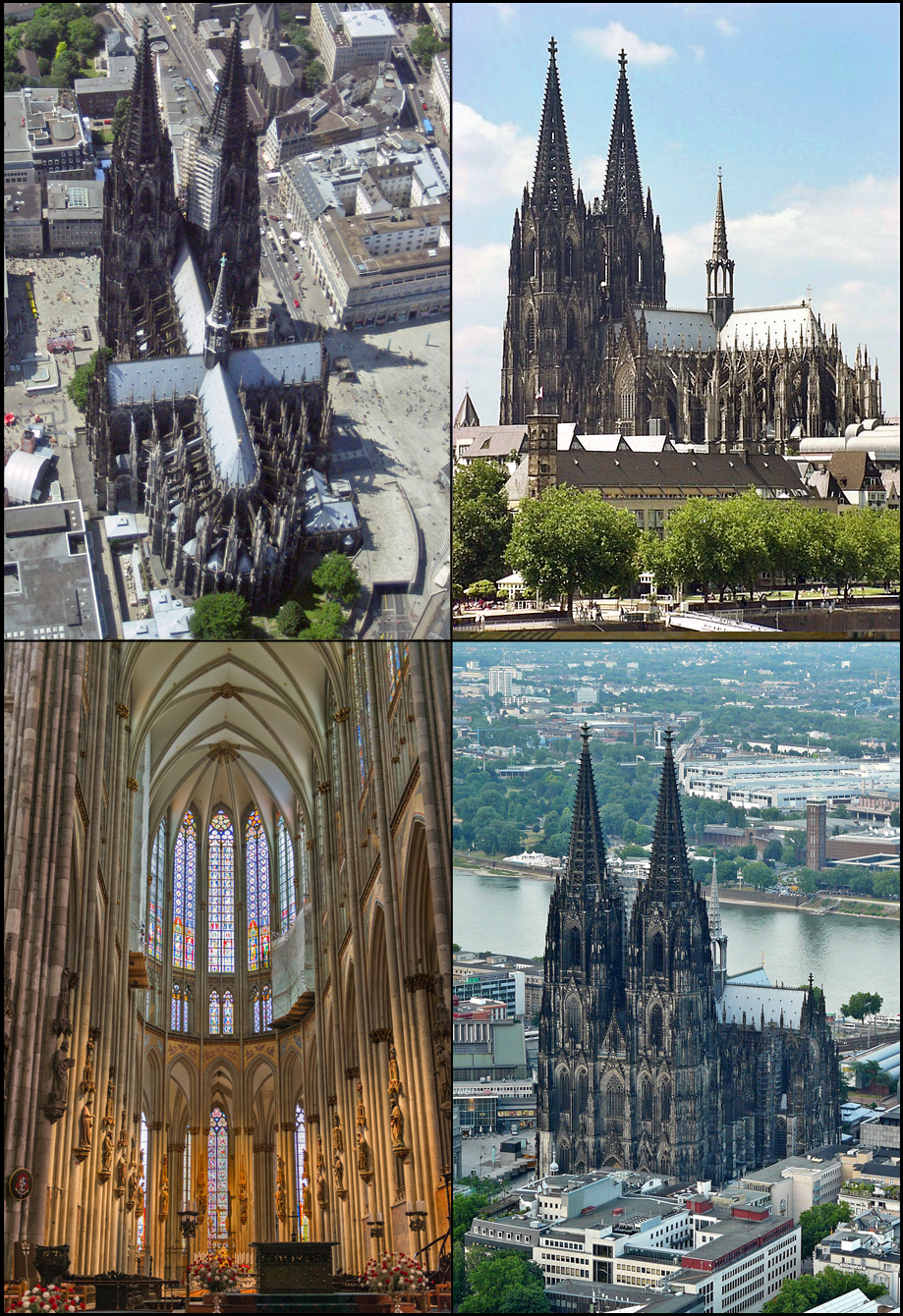 Ponto Turístico Catedral de Colónia (Kölner Dom) em Colónia