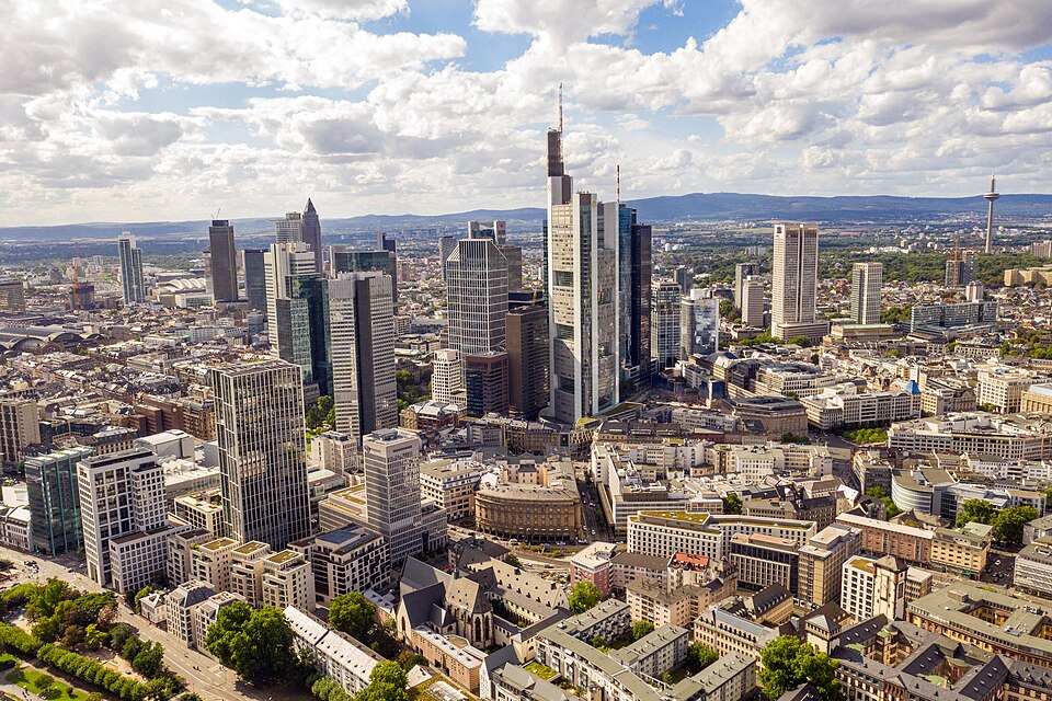 Ponto Turístico Main Tower (Mirante) em Frankfurt am Main
