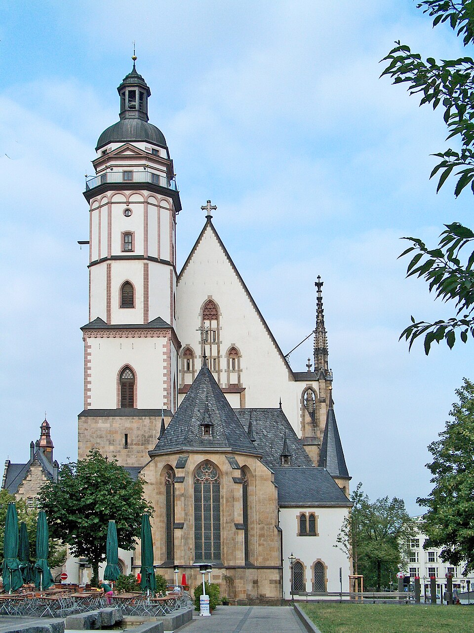 Ponto Turístico Igreja de São Tomás (Thomaskirche) em Leipzig