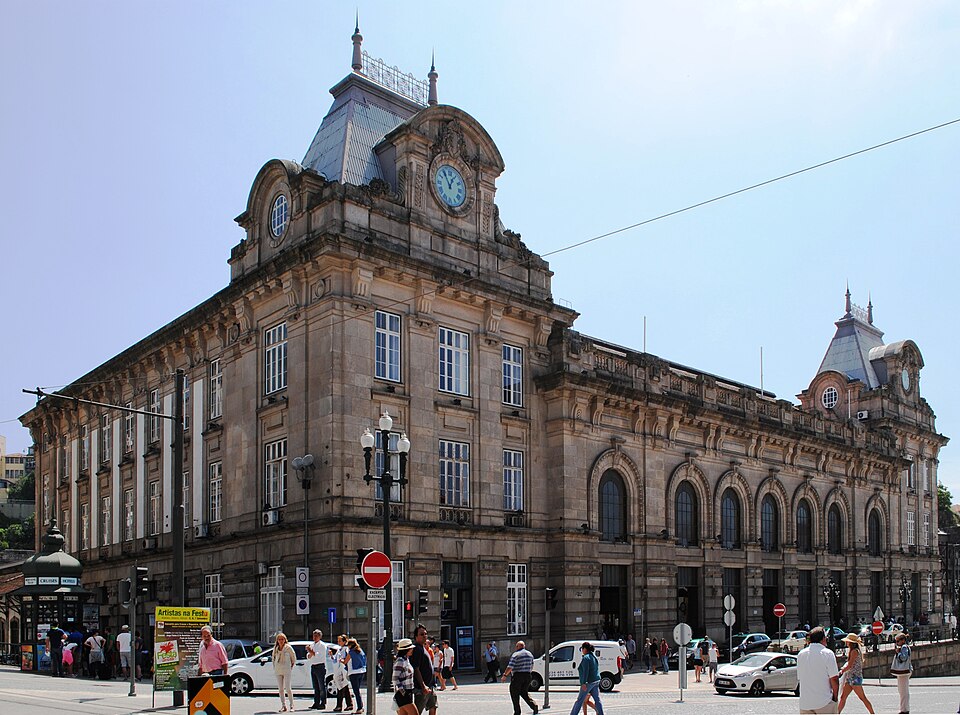 Ponto Turístico Estação de São Bento em Porto
