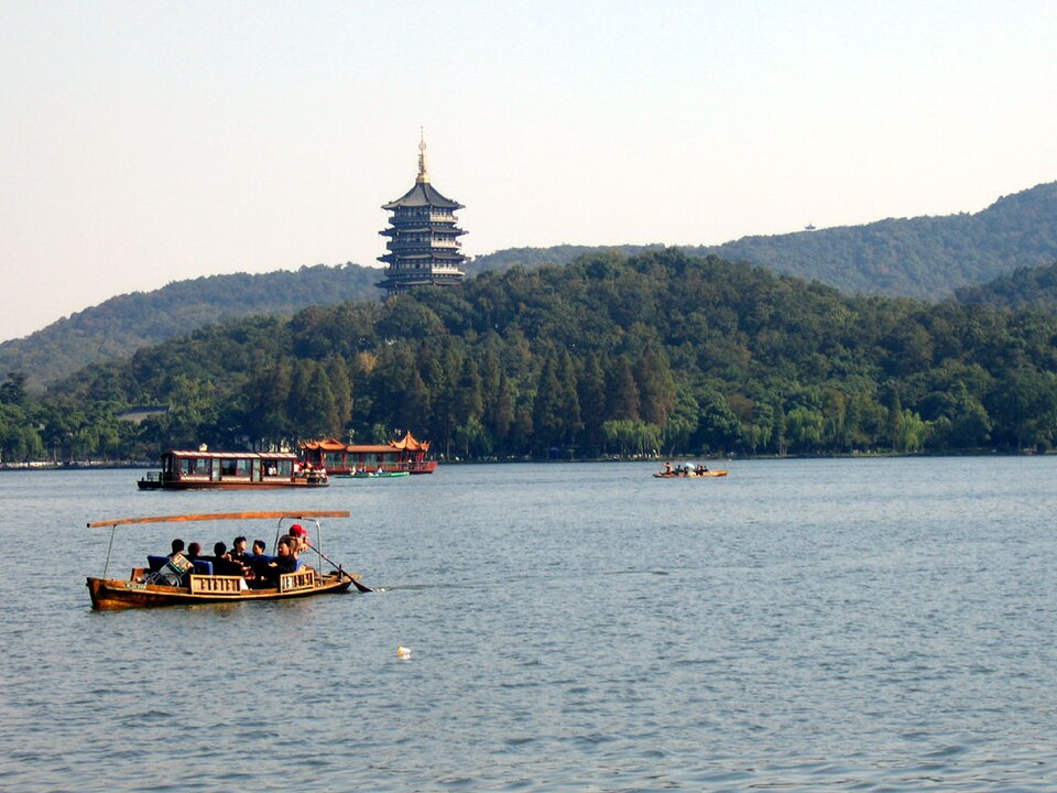 Ponto Turístico Plantações de Chá Longjing em Hangzhou