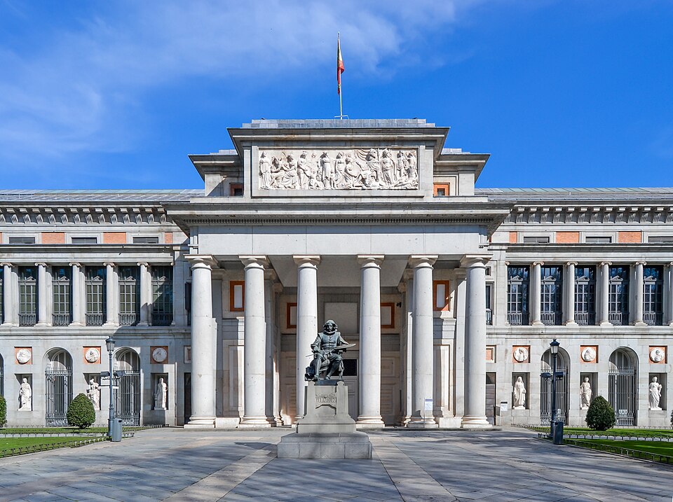 Ponto Turístico Museu Nacional do Prado em Madrid