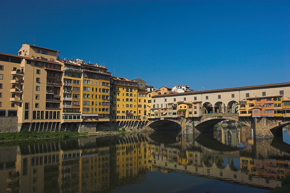 Ponto Turístico Ponte Velha (Ponte Vecchio) em Florença