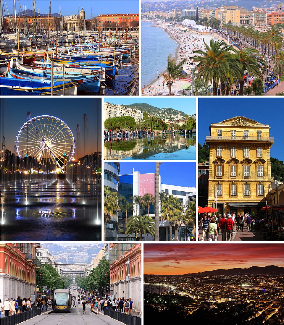 Ponto Turístico Promenade des Anglais em Nice