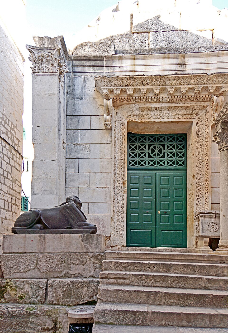 Ponto Turístico Templo de Júpiter (Baptistério) em Split