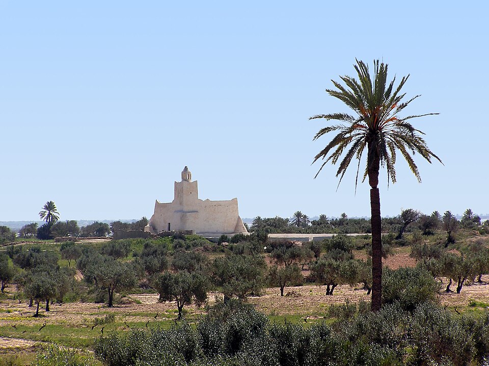 Ponto Turístico Praia de Sidi Mahrez em Djerba