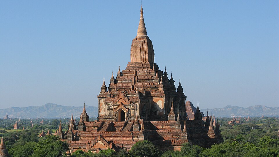 Ponto Turístico Templo de Sulamani (Joia de Bagan) em Bagan