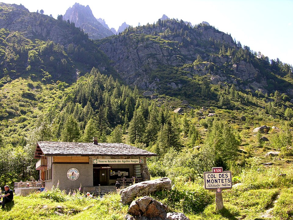 Ponto Turístico Reserva Natural das Agulhas Vermelhas (Aiguilles Rouges) em Chamonix