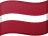 Bandeira Oficial de Letônia